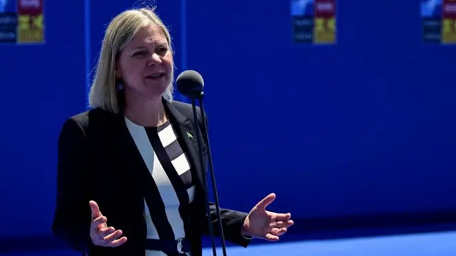 İsveç Başbakanı Magdalena Andersson