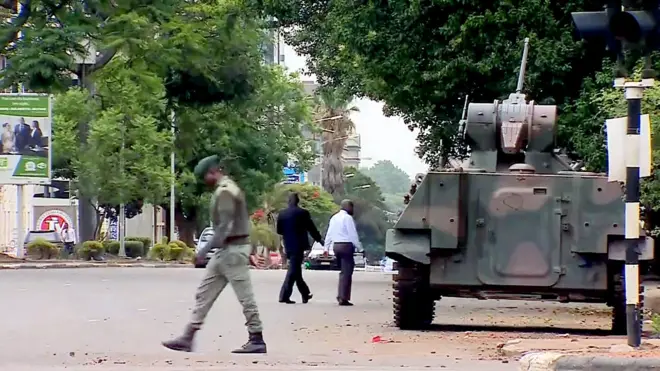 哈拉雷街头（16/11/2017）