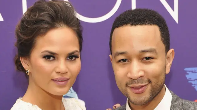 Chrissy Teigen and John Legend