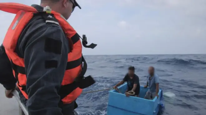Rescate pescadores México