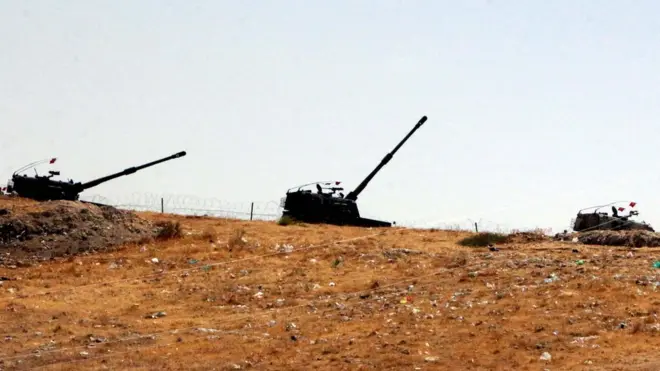 Türk topçu bataryları