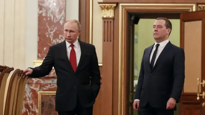 Путин и Медведев