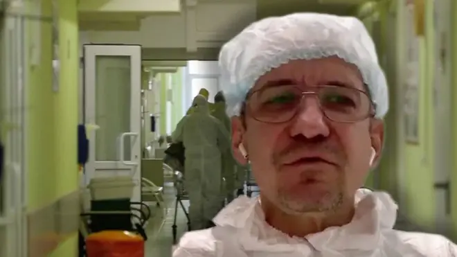 Михаил Кецкало, бывший военный врач, сейчас работает в 52-ой больнице в Москве.