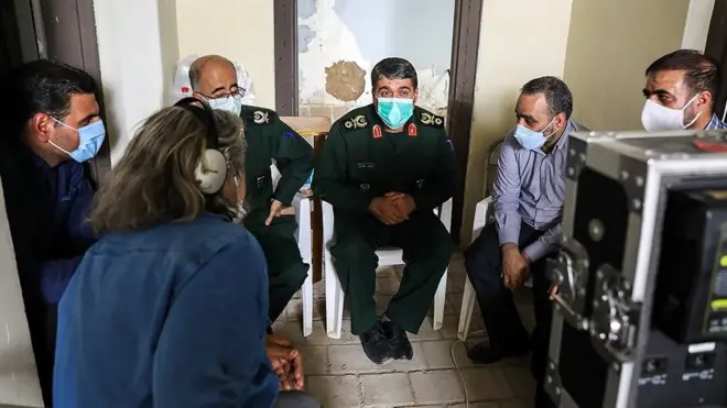 قاسم قریشی، جانشین فرماندهی بسیج نفر وسط- عکس از آرشیو