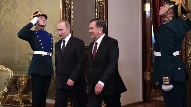 Ўзбекистон ва Россия президентлари