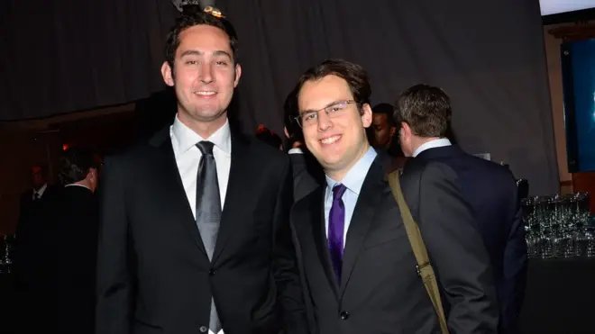 Kevin Systrom and Mike Krieger continued to run Instagram after it was acquired by Facebook in 2012.