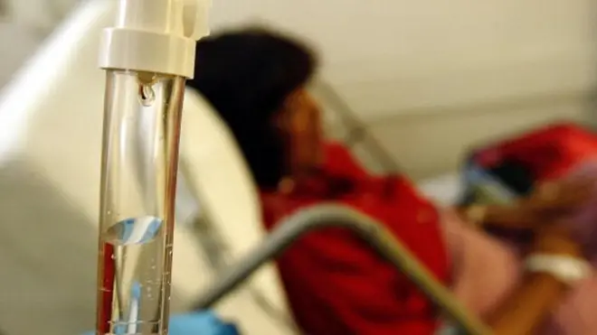 صورة لمريض السرطان