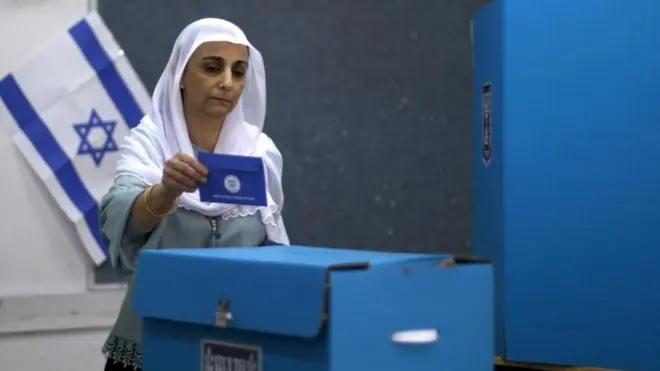 Dubartiin Arabaa-Israa'el filannoo walii galaa Ebla 9, 2019 irratti yeroo filattu