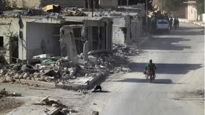 Madhara ya vita Syria