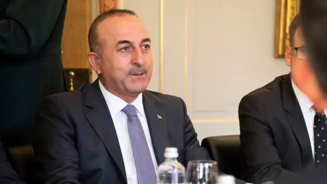 وزير الخارجية التركي مولود جاويش اوغلو