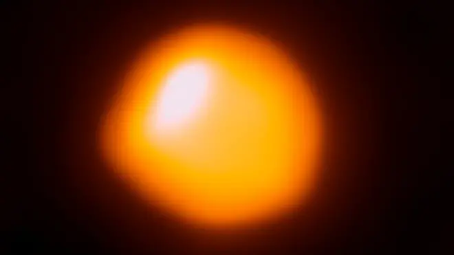 This 2017 picture taken by the ALMA Observatory telescope in Chile is the highest-resolution image of Betelgeuse available