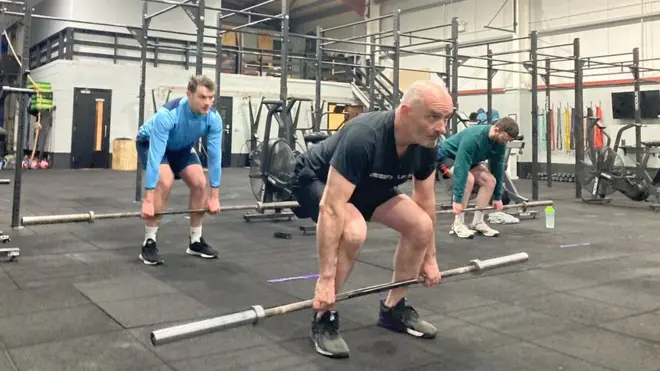 Scott says Crossfit allows him to use his brain and body