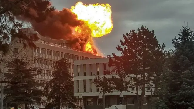 Взрыв в университете Лиона