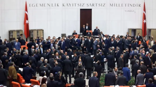 TBMM Genel Kurulu'nda oylama