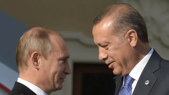 Putin ve Erdogan