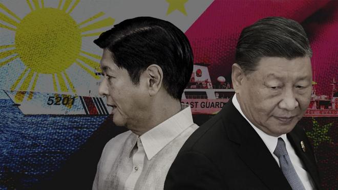 菲律宾总统小马科斯和中国国家主席习近平