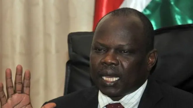 Pagan Amum wakati mmoja alikuwa rafiki mkubwa wa Rais Salva Kiir