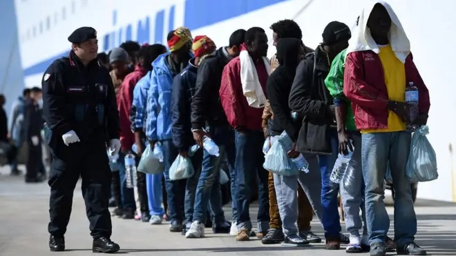 мігранти в Лівії