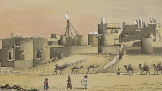 سنہ 1857 میں کراچی کا ایک منظر