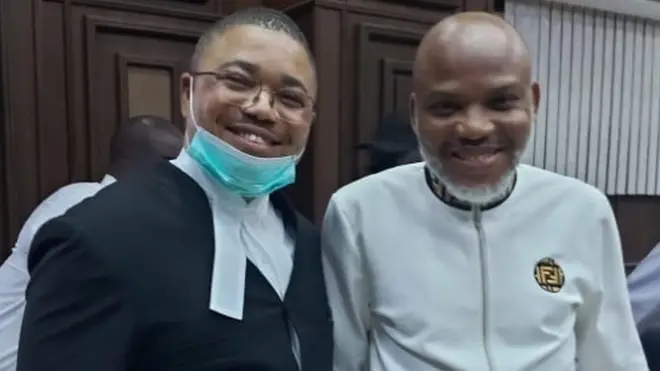 Barr. Ifeanyi Ejiofor nad Nnamdi Kanu