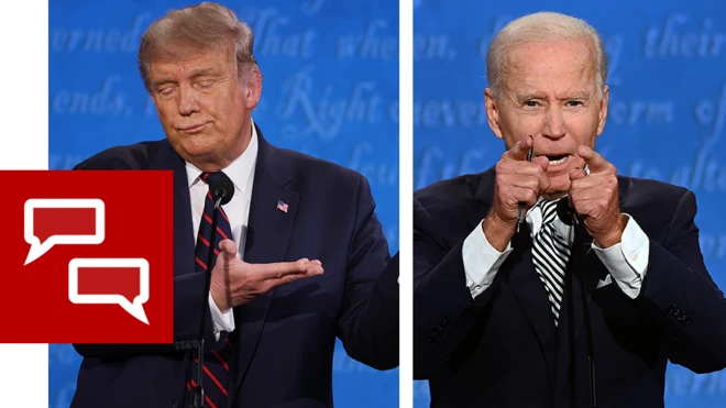 Дональд Трамп и Джо Байден