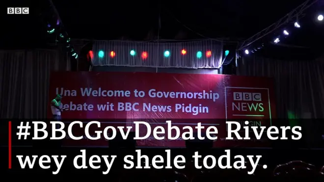 Di stage wia di debate