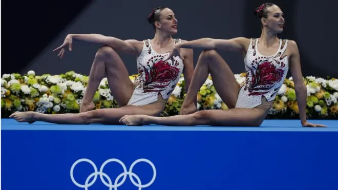Анастасія Савчук та Марта Федіна здобули бронзу в артистичному плаванні. Це перша олімпійська нагорода в цій дисципліні в історії України