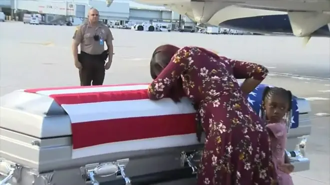 أرملة جندي أمريكي