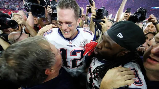 Los New England Patriots ganaron después de un reñido partido.