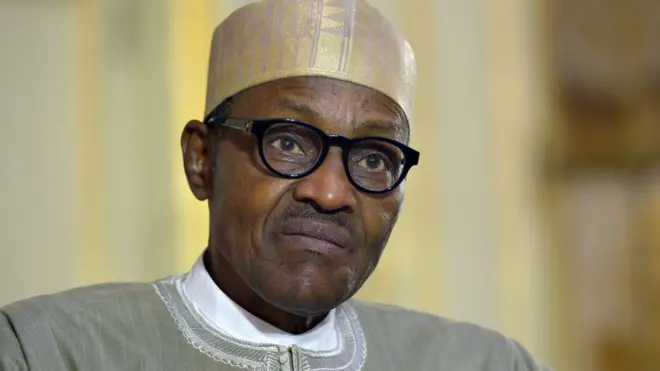 Buhari say im government dey focused to solve security mata for di country.