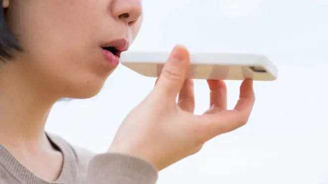 El sistema de traducción de Google también reconoce la voz.