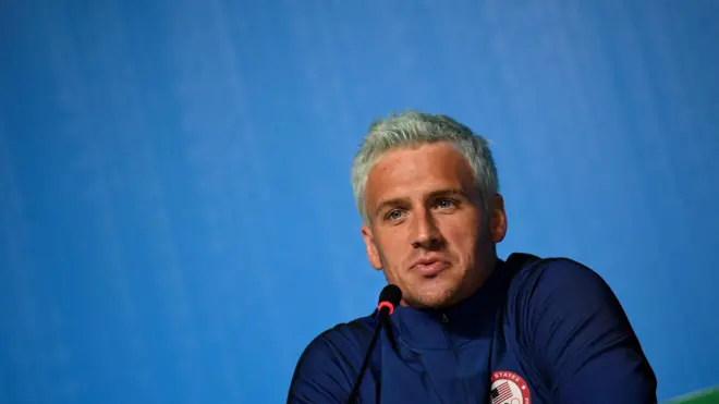 Американский пловец Райан Лохте - единственный фигурант дела, успевший вернуться в США