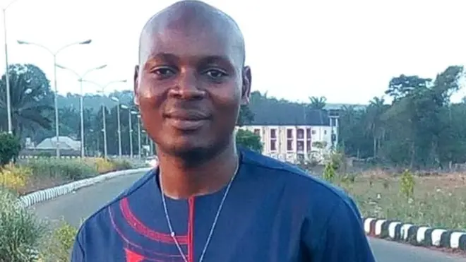 Obinna Obeta is charged alongside a Nigerian politician and the politician's wife