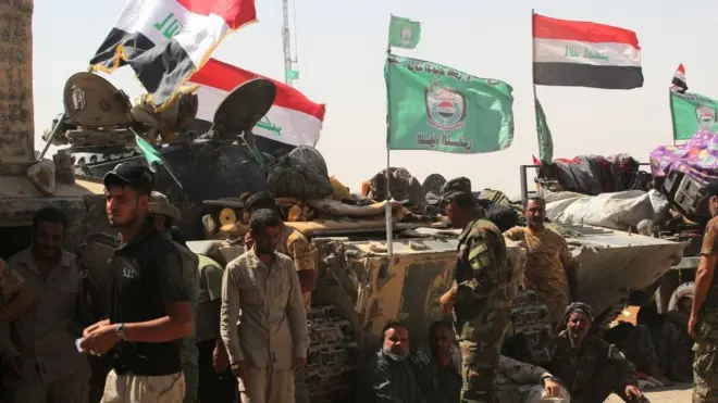 گروه‌های حشد الشعبی برای مقابله با داعش تاسیس شدند اما به گفته منابع اسرائیلی ایران در صدد استفاده از آنها علیه اسرائیل است