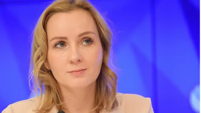 Maria Lvova-Belova who was appointed Russia's Children's Rights Commissioner in 2021.