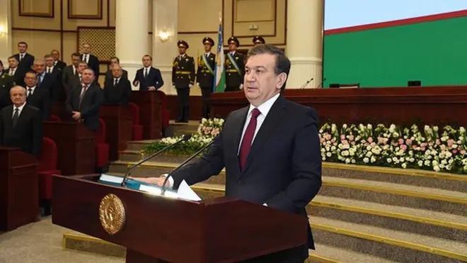 Президент Шавкат Мирзиёевнинг қасамёд қабул қилиш маросими