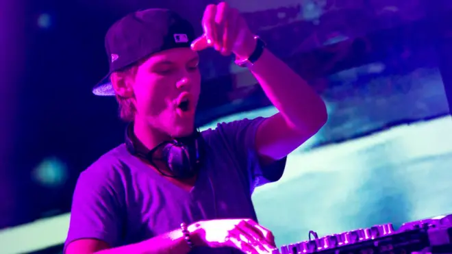 Avicii en un concierto en Nueva York en 2013.
