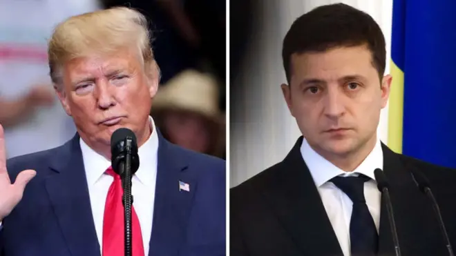 Трамп и Зеленский