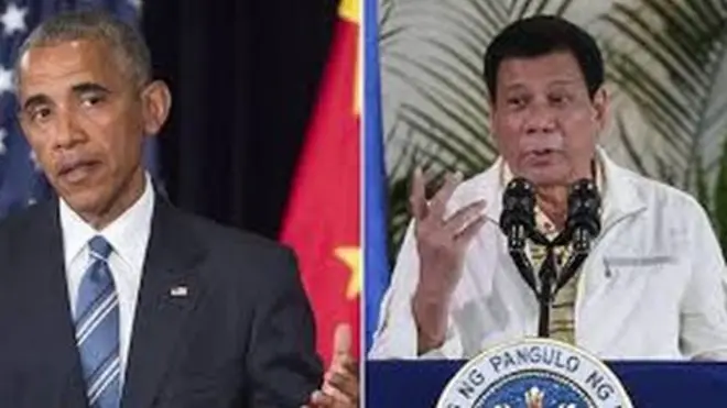 Obama iyo madaxweynaha Philippine