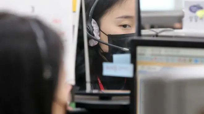콜센터 상담원