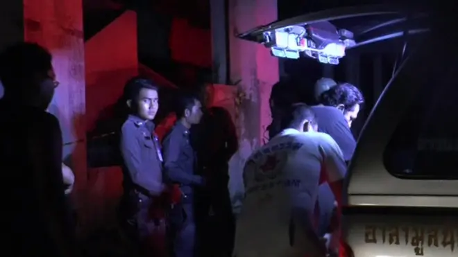 死亡直播发生在泰国普吉岛一个废弃的酒店。