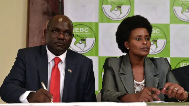 Chebukati na Nkatha