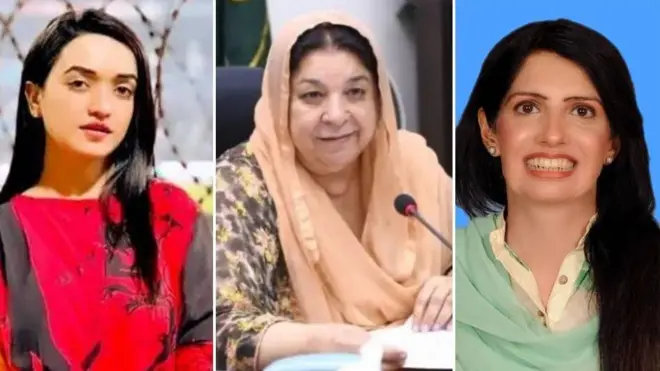 عالیہ حمزہ، یاسمین راشد، صنم جاوید