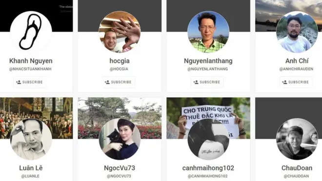 Một số nhà hoạt động, văn nghệ sĩ Việt Nam đã hiện diện trên Minds