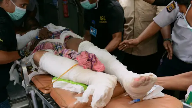 Kebakaran di sumur minyak