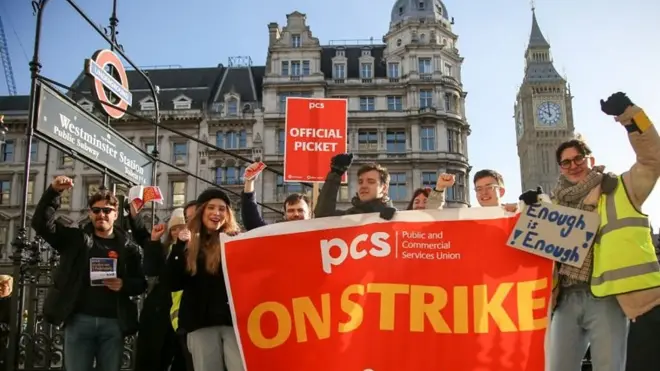 آلاف المعلمين يتظاهرون في لندن