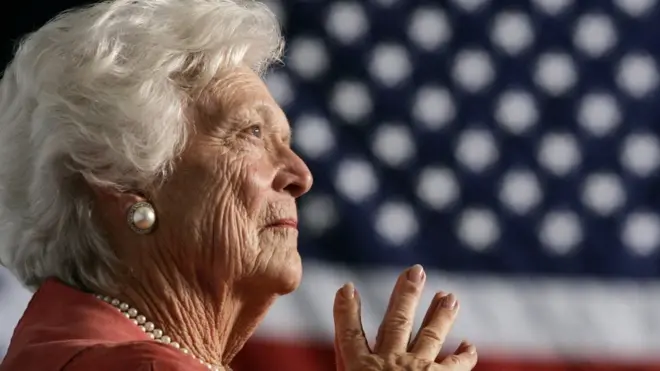 Barbara Bush bụ onye na-alụ ọgụ ịkwado agụmagụ