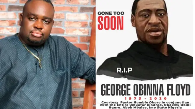 Onye ligharịrị George Floyd na Mbaise