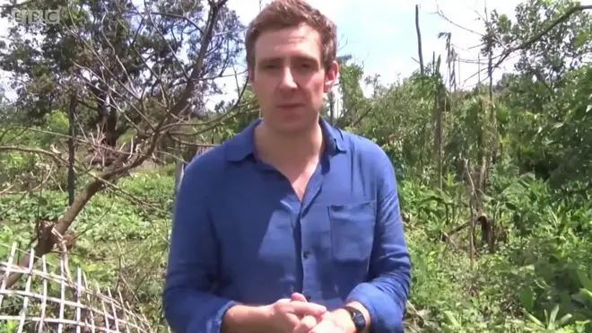 미얀마가 BBC에 보여주지 않으려 했던 로힝야 마을