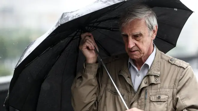 Пенсионер в Москве